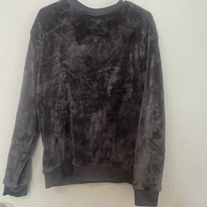 Women’s Plush Gray Sweater